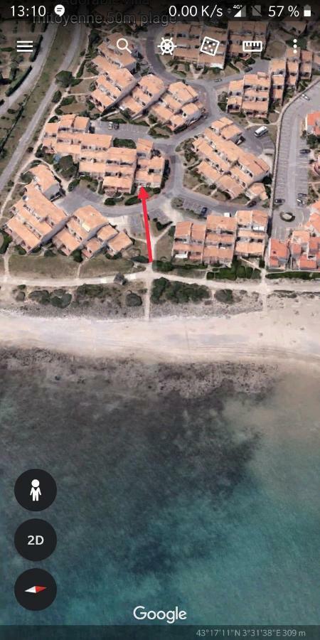 Residence Le Neptuna T2 Direct Plage Wifi Clim Agde Exterior photo